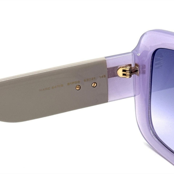 Marc Jacobs Purple and Gold Sunglasses main image 7